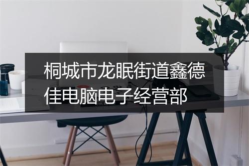 桐城市龙眠街道鑫德佳电脑电子经营部