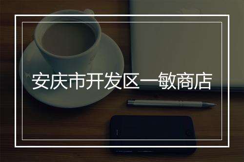 安庆市开发区一敏商店