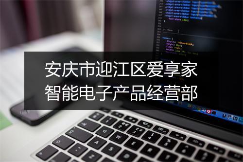 安庆市迎江区爱享家智能电子产品经营部