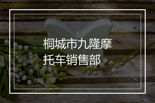 桐城市九隆摩托车销售部