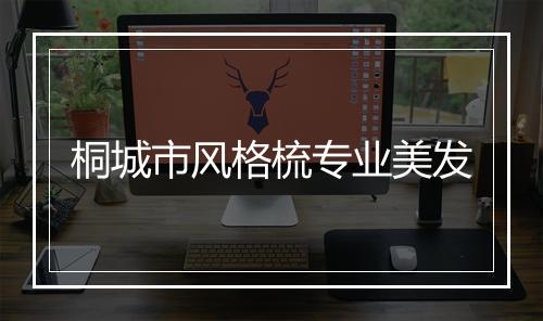 桐城市风格梳专业美发