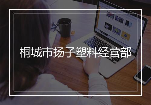 桐城市扬子塑料经营部