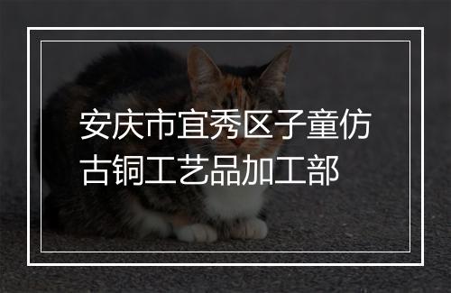安庆市宜秀区子童仿古铜工艺品加工部