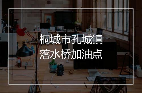 桐城市孔城镇落水桥加油点