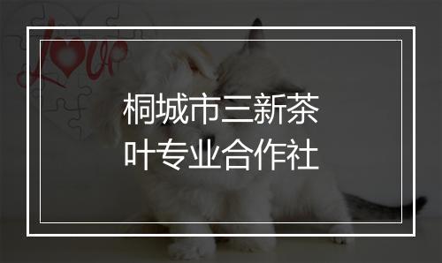 桐城市三新茶叶专业合作社