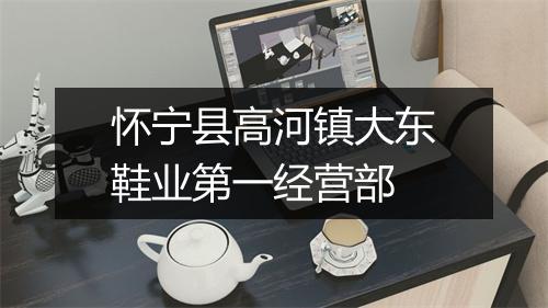 怀宁县高河镇大东鞋业第一经营部