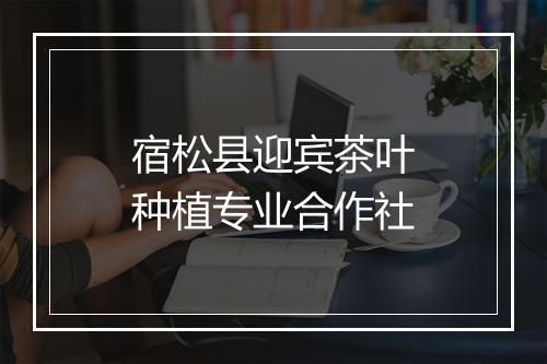 宿松县迎宾茶叶种植专业合作社