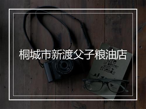 桐城市新渡父子粮油店