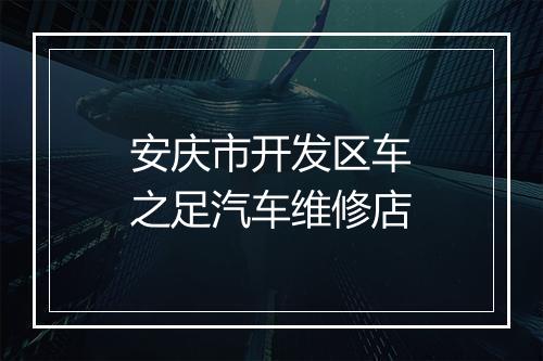 安庆市开发区车之足汽车维修店