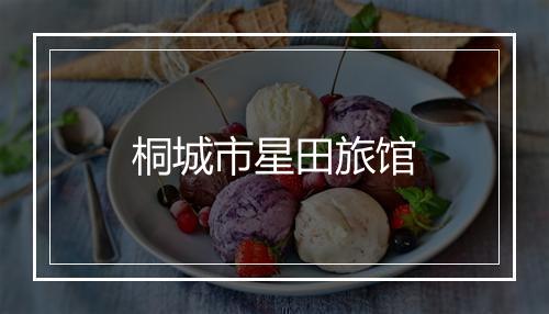 桐城市星田旅馆