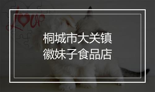 桐城市大关镇徽妹子食品店