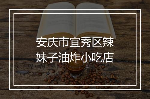 安庆市宜秀区辣妹子油炸小吃店