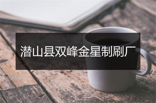 潜山县双峰金星制刷厂