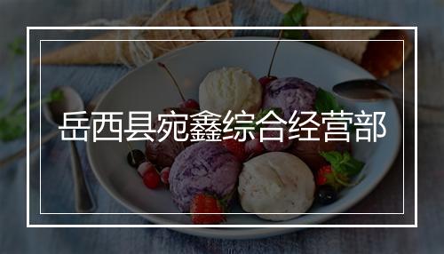 岳西县宛鑫综合经营部