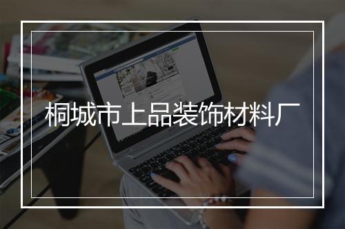 桐城市上品装饰材料厂