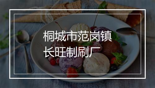 桐城市范岗镇长旺制刷厂