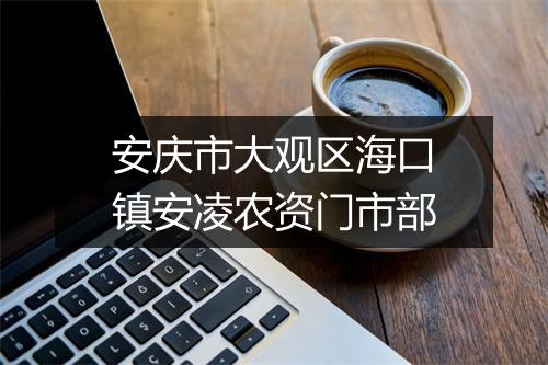 安庆市大观区海口镇安凌农资门市部