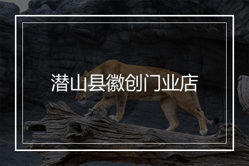 潜山县徽创门业店