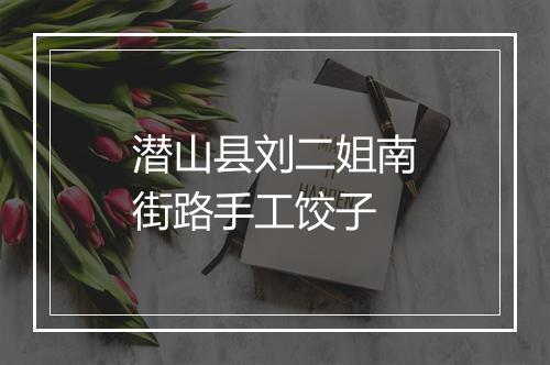 潜山县刘二姐南街路手工饺子