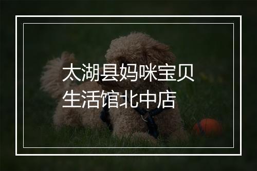 太湖县妈咪宝贝生活馆北中店