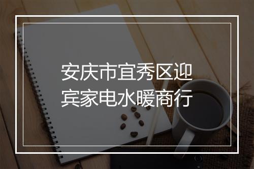 安庆市宜秀区迎宾家电水暖商行