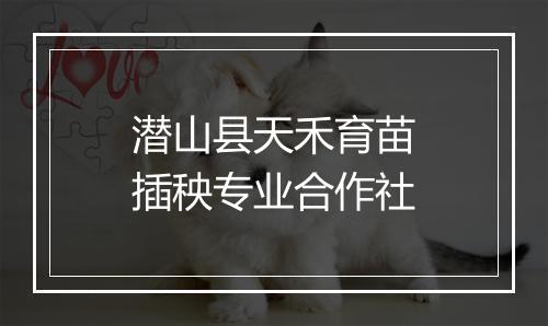 潜山县天禾育苗插秧专业合作社