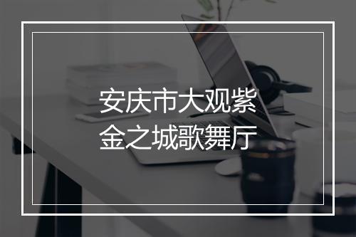 安庆市大观紫金之城歌舞厅