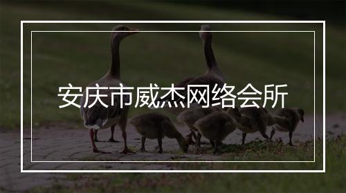安庆市威杰网络会所