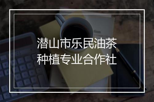 潜山市乐民油茶种植专业合作社