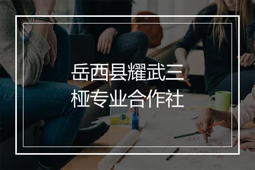 岳西县耀武三桠专业合作社