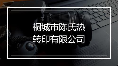 桐城市陈氏热转印有限公司