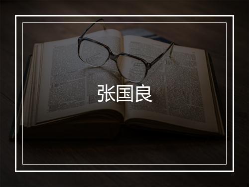 张国良