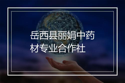 岳西县丽娟中药材专业合作社