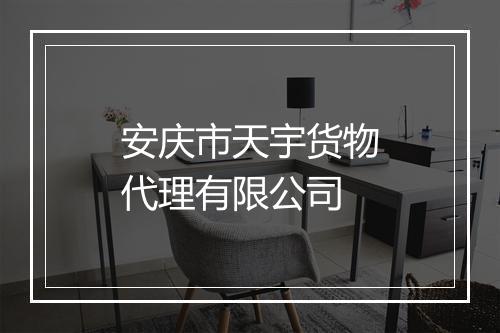 安庆市天宇货物代理有限公司