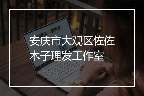 安庆市大观区佐佐木子理发工作室