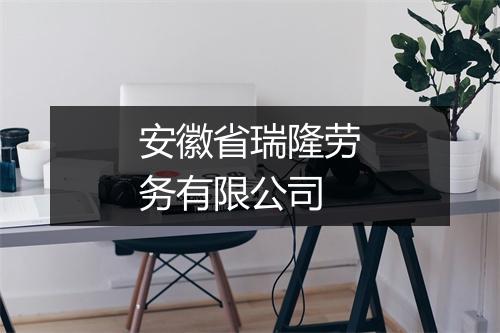 安徽省瑞隆劳务有限公司