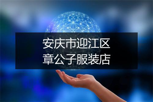 安庆市迎江区章公子服装店