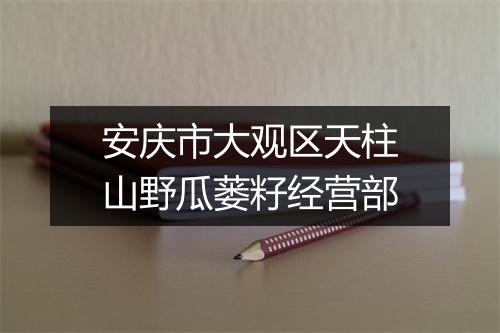 安庆市大观区天柱山野瓜蒌籽经营部