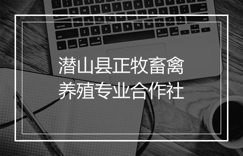 潜山县正牧畜禽养殖专业合作社