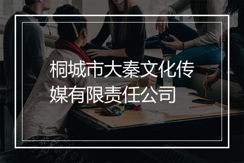 桐城市大秦文化传媒有限责任公司