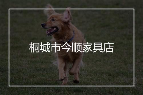 桐城市今顺家具店