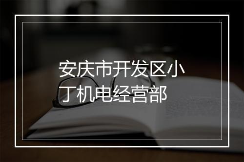 安庆市开发区小丁机电经营部