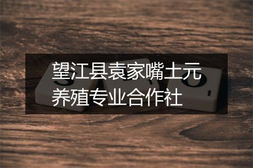 望江县袁家嘴土元养殖专业合作社