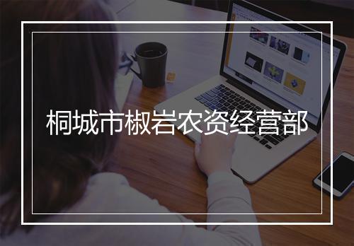 桐城市椒岩农资经营部