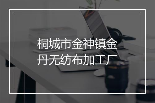桐城市金神镇金丹无纺布加工厂