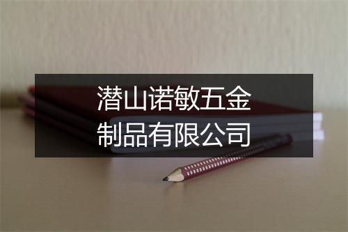 潜山诺敏五金制品有限公司