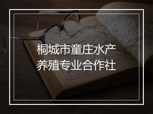 桐城市童庄水产养殖专业合作社