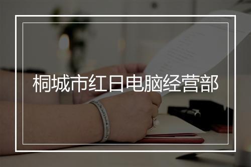 桐城市红日电脑经营部