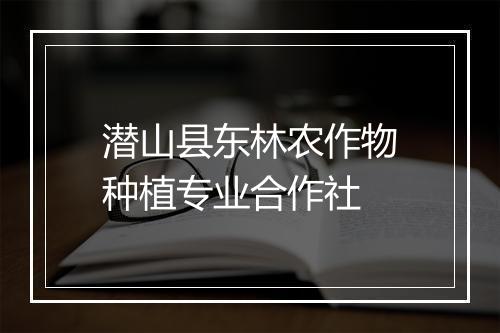 潜山县东林农作物种植专业合作社