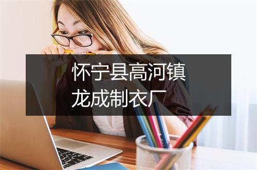 怀宁县高河镇龙成制衣厂